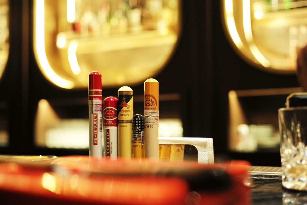 A close up of a table with a wine glass